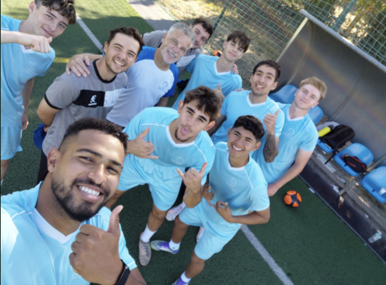 Aerial training pitch